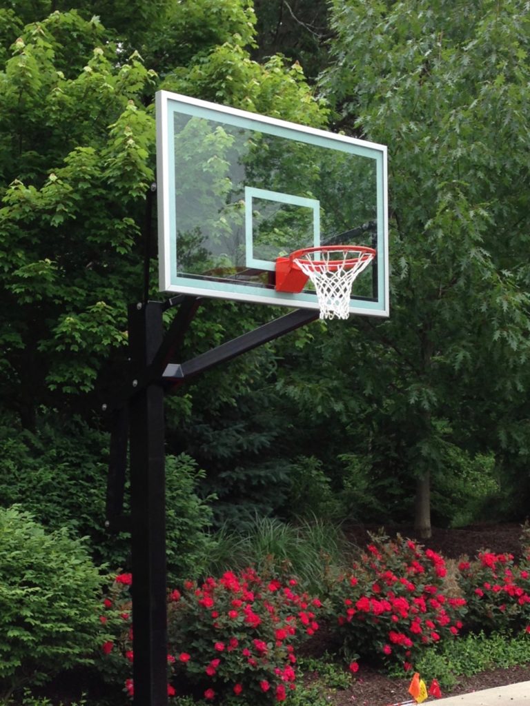Gallery American Eagle Goals American Eagle Pro Series Y72 Adjule Inground Basketball Goal