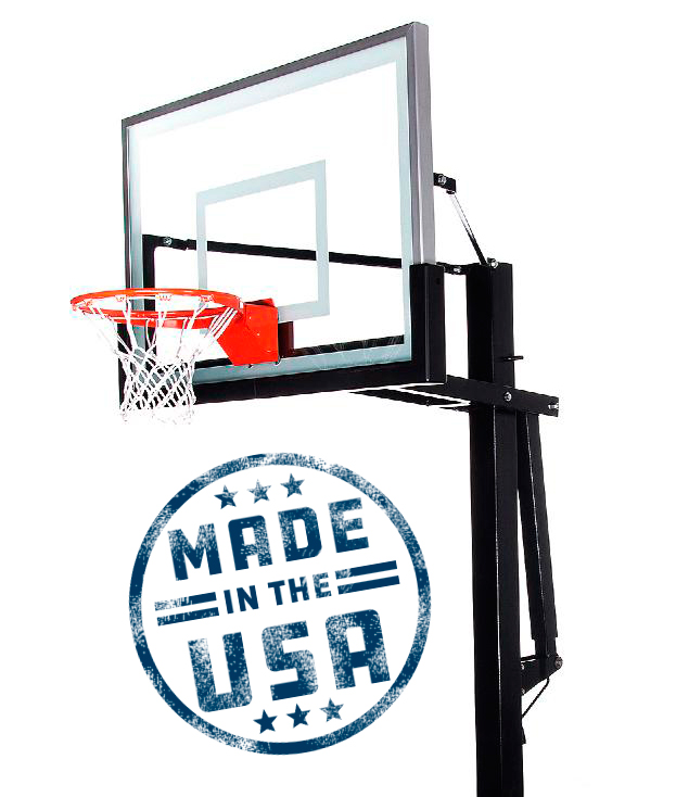 patriot basketball goal made in the usa